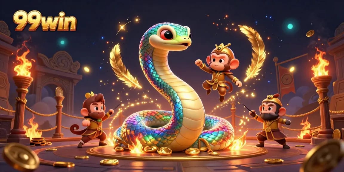 Experience thrilling wins with 99win in a vibrant 3D casino illustration featuring exciting game elements.