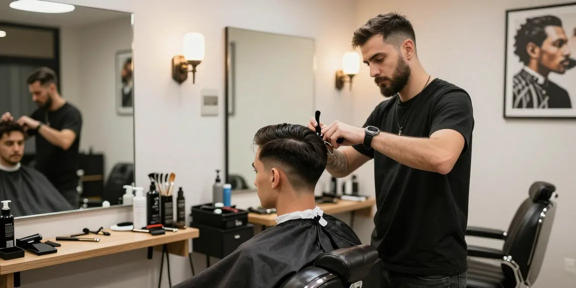 rokok88 login for stylish haircuts in a modern barbershop atmosphere